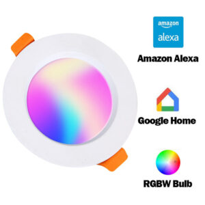 Smart Recessed Lighting, Zigbee 3.0 Color Changing LED Recessed Lights, ZigBee Hub Bridge Required,  Smart Remote Downlight with Junction Box, Compatible with Alexa/Google Assistant/Siri (4 Pack)