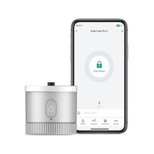 US Version】 MOES Bluetooth Smart Door Lock Bank-grade AES128 Bit and TLS Encryption Bluetooth Sensor APP Remote Unlocking Scene Linkage